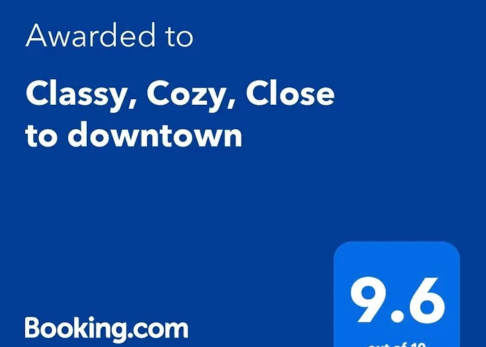 Classy, Cozy, Close To Downtown