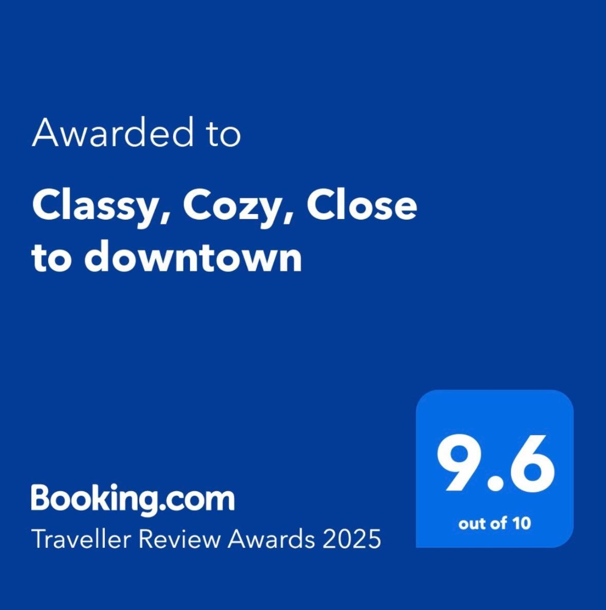 Classy, Cozy, Close To Downtown